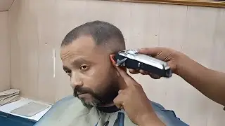 How To Cut Simple Hair At Saloon | Simple Hair Cutting Mixing | Haircut Tutorial 2025 In हिंदी में