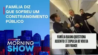 Família brasileira é EXPULSA de voo da Air France após BRIGA por assento; SAIBA MAIS