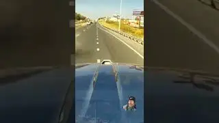 Truck vs SUV & trailer #truck #automobile #education #educational #suv #noob #trucking #truckdriver