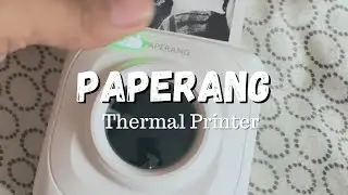 Paperang Thermal Printer | Waterproof Transparent Sticker Printer