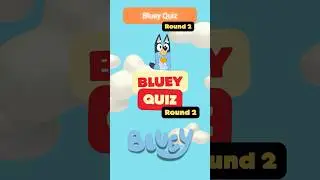 Bluey Trivia Challenge Round 2 🐾 #bluey  #quiz  #trivia