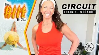 15. Min. Cardio & Weight Training Circuit Training Workout #summerfit #hiitathome #cardiostrength