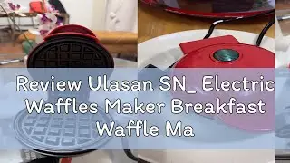 Review Ulasan SN_ Electric Waffles Maker Breakfast Waffle Machine Egg Cake Pan Eggette Machine Mini