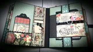 Mini Album Tutorial #2 Raining Cats & Dogs ( Design Team CCC )