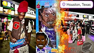 Sauce Walka Toy Signing Houston Texas Hood Vlog 