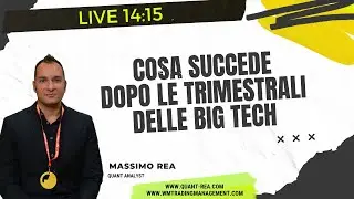 LIVE 14:15 - COSA SUCCEDE DOPO LE TRIMESTRALI DELLE BIG TECH