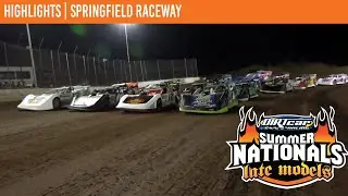 DIRTcar Summer Nationals Late Models | Springfield Raceway | June 25, 2024 | HIGHLIGHTS