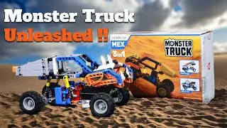 Building a Robotic Monster Truck from Scratch! Unboxing + Test Drive | @Avishkaar MEX 3-in-1 Kit
