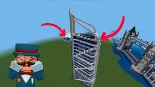 Minecraft Wir bauen das  Burj Al Arab Hotel bauen | #006