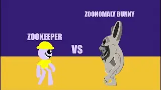 Zookeeper VS Zoonomaly Bunny | Zoonomaly Animation