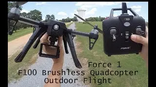 Force1 -  F100 Brushless Drone - Outdoor Flight