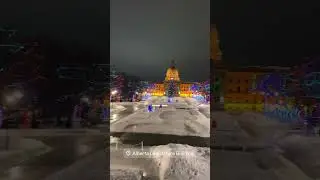 Edmonton at Night | Downtown Lights & City Vibes