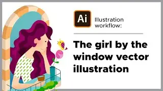 How to design a character #1 - Illustration workflow (Adobe Illustrator - Level: Intermediate)