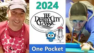 Adam Wheeler vs Robb Saez - One Pocket - 2024 Derby City Classic rd 4