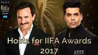 Saif Ali Khan & Karan Johar Hosts IIFA 2017 In New York - WATCH