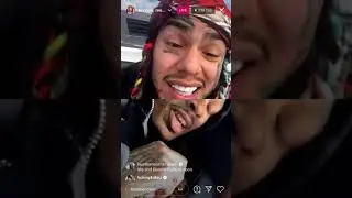 6ix9ine full Instagram Live Talking about KING VON | Disrespecting Everybody