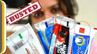 Why there are color stripes on toothpaste tube?