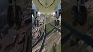 Pilot Does a Crazy Landing #pilot #fly #aviation