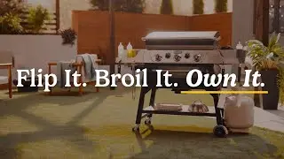 This 2-in-1 Outdoor Griddle & Broiler Changes Backyard Cooking