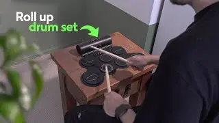 PORTABLE roll up drum mat UNBOXING | POGOLAB