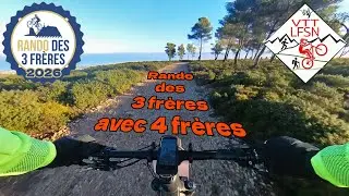Rando des 3 frères avec 4 frères ... #mtb #amflow #crash #vtt #