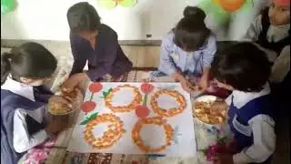 Orange Day Magic! 🍊 Kids Turning Orange Peels into Cute Crafts & Designs | Easy School Activity