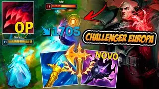 SWAIN MID TÁ MUITO OP COM ESSA BUILD DO CHALLENGER EUROPEU - LEAGUE OF LEGENDS