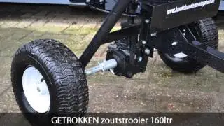GETROKKEN zoutstrooier 160ltr