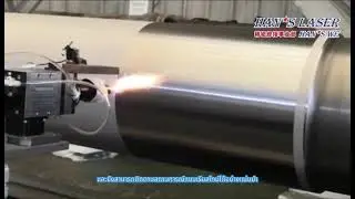 การสาธิตระบบเลเซอร์ทำผิวหยาบบนลูกรีดจาก Han&rsquo;s Laser