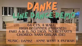 DANKE - Line Dance Demo