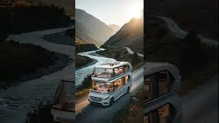 White Mercedes Luxury Caravan &ndash; Moving Palace on Wheels 🚐✨&rdquo;
