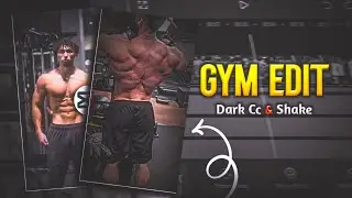 Dark Gym Reels Edit | Instagram Viral Gym Reels Capcut Tutorial | #capcut #viralreelsediting