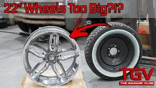 22 Inch US Mags on 1950 3600 Bagged Chevy Old Truck | U129 | C Ten Series | Hot Rod | Muscle Truck