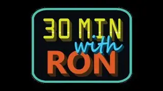 Thirty Minutes With Ron | Advice For Authors