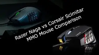2022 Razer Naga против Corsair Scimitar MMO Mouse