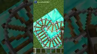 Minecraft beautiful heart satisfying ❤️ - #minecraft #trending #funny #trend #subscribe #shorts