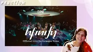REACTION | BINI 'Infinity' Live Performance Video 
