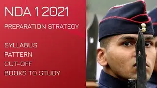 NDA 2021 Preparation strategy | Best Books for NDA | NDA Syllabus | NDA Exam Pattern | NDA cut off
