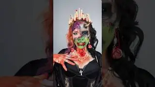 Killer Queen #makeup #sfx #horror #halloween #halloweenmakeup #gore #contacts #diy #tutorial