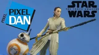 Star Wars Rey (Jakku) and BB-8 Black Series The Force Awakens 6
