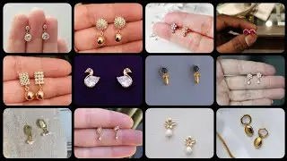 Bellow 2.grams kids wear earrings designs//with weight-2022.