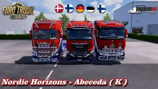 Euro truck simulator 2 -  Jazd&iacute;me Nordic Horizons - Abeceda ( K )