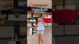 Guess the Price at Lululemon&hellip; and I&rsquo;ll Buy It! (Back-to-School) #shorts  #backtoschool2025 #fyp