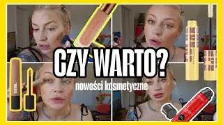 CZY TO NAJLEPSZY TUSZ EVER?! NOWOŚCI KOSMETYCZNE W AKCJI -  MAKIJAŻ NA UPAŁY // KINGA THEPINKROOK 