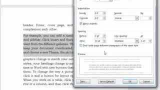 6. Spacing Before After Paragraph | Don&rsquo;t add space between paragraph