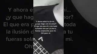 T&uacute; sin mi (Cover) - Dsaenz
