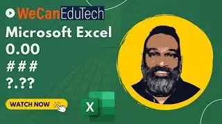 How to use 0, # and ? number formatting in Excel