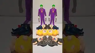 Funny Joker and Thor, my best friends🥰😍 #spiderman #shortvideo #alltoys