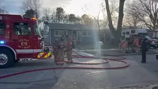 Firefighters respond to east Lincoln basement fire