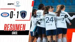 PARIS SE LLEVÓ EL TRIUNFO EN LA CHAMPIONS FEMENINA | Valerenga 0-1 Paris FC | RESUMEN